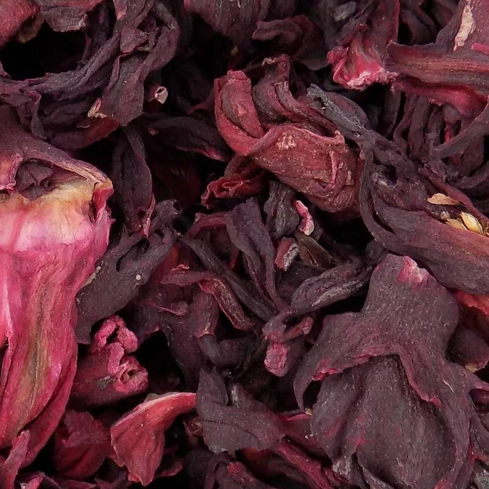 Hibiscus thee (Hibiscus Sabdariffa, Roselle)