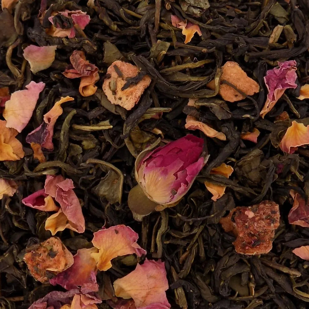Rose Strawberry Green Match