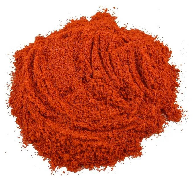 Cayennepeper gemalen