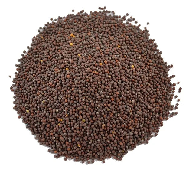 Mosterdzaad bruin heel