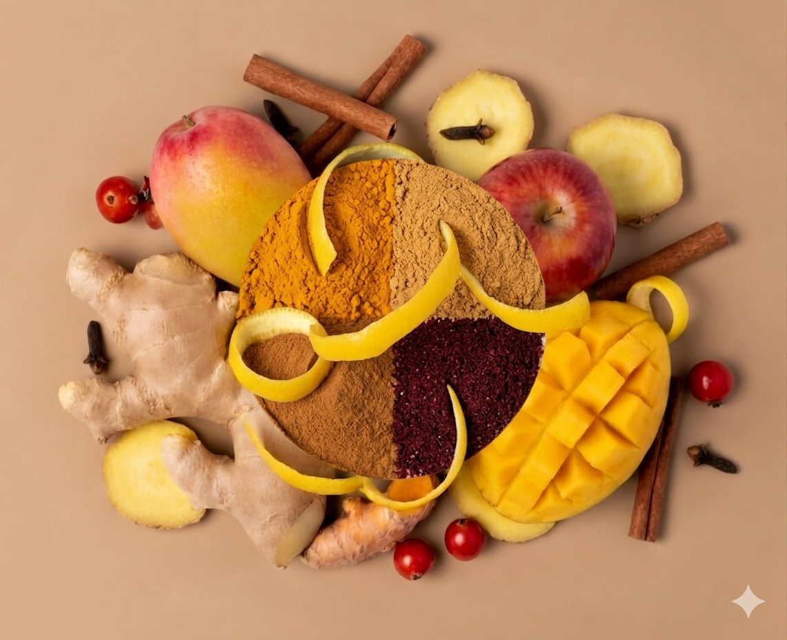 Gember Kaneel Shot Poeder