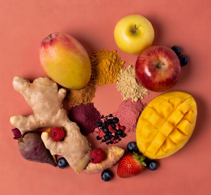 Gember Bessen Shot Poeder