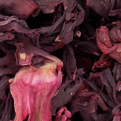 Hibiscus thee (Hibiscus Sabdariffa, Roselle)