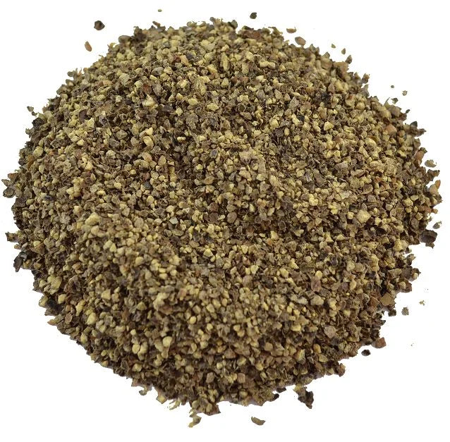 Zwarte peper gebroken
